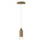 Dweled Action 8in LED Pendant 3000K in Aged Brass PD-769 - alternate 3